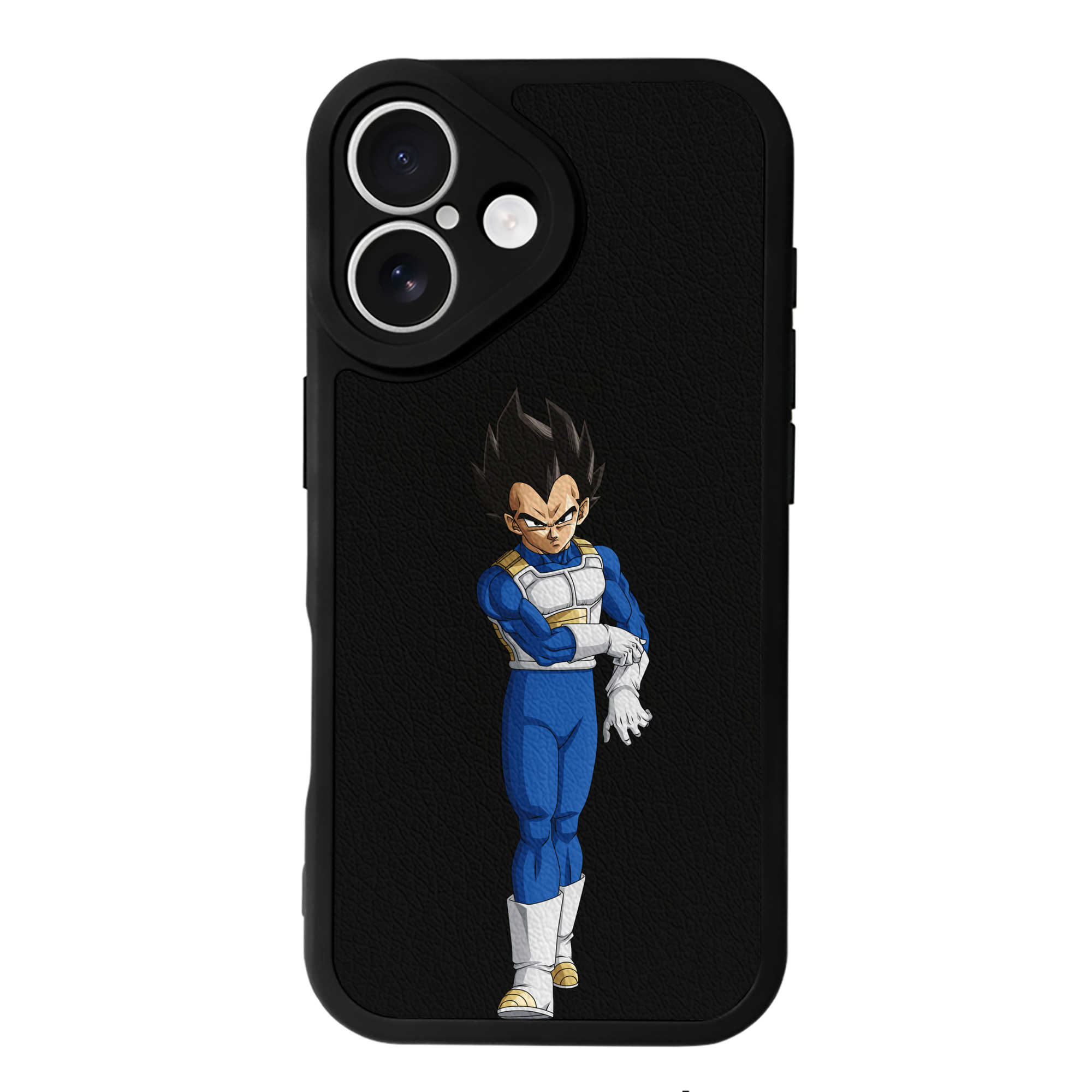 （画像用） ドラゴンボール ベジータ四世（Bejīta Yonsei）DRAGON BALL Vegeta IV 【iPhone 16シリーズ対応】シリコンスマホケース（レザー調） 材質：シリコン